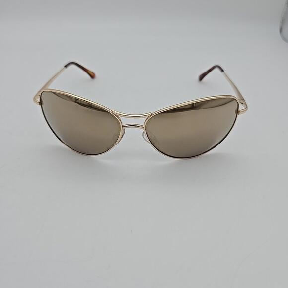 GRANT BRAND MIRRORED Woman GOLD FRAME SUNGLASSES 100% UVA SR 1010 - Picture 3 of 11
